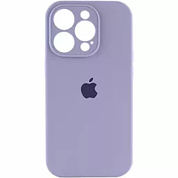 Чохол Silicone Case Full Camera для Apple iPhone 13 Pro Max  Lavender Grey