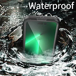 Чехол Shellbox DOT Waterproof Case для iPhone 14 Pro Black - миниатюра 2