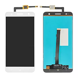 Дисплей ZTE Blade V7 с тачскрином, White - фото Дисплей ZTE Blade V7 с тачскрином, White