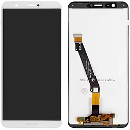 Дисплей Huawei P Smart 2017, Enjoy 7s з тачскріном, оригінал, White - фото Дисплей Huawei P Smart 2017, Enjoy 7s з тачскріном, оригінал, White