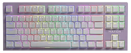 Клавиатура HATOR Skyfall TKL PRO Wireless ENG/UKR/RUS (HTK-669) Lilac - фото Клавиатура HATOR Skyfall TKL PRO Wireless ENG/UKR/RUS (HTK-669) Lilac