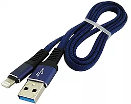 Кабель Walker C750 USB-A - Lightning 12w 2.4a 1м cable Dark Blue - фото Кабель Walker C750 USB-A - Lightning 12w 2.4a 1м cable Dark Blue