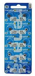 Батарейки Renata SR527SW (319) 10шт 1.55 V