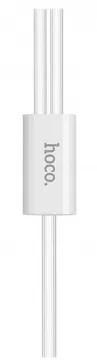 Универсальный кабель Hoco X12 L-shape Magnetic Absorption 2-in-1 USB-A to Lightning/micro USB 12w 2.4a 1.2м cable White - фото 2