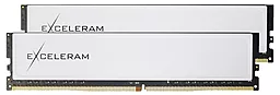 Оперативна пам'ять Exceleram 32 GB (2x16GB) DDR4 3200 MHz Black&White (EBW4323216XD)