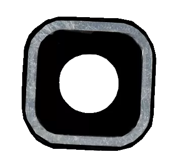 Стекло камеры Nokia 8600 Luna без рамки Black - фото 1