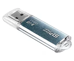 Флешка Silicon Power Marvel M01 8Gb (SP008GBUF3M01V1B) Blue - фото Флешка Silicon Power Marvel M01 8Gb (SP008GBUF3M01V1B) Blue