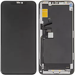 Дисплей Apple iPhone 11 Pro Max с тачскрином и рамкой, (OLED), Black