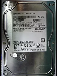 Жесткий диск Hitachi SATA 2 500GB 7200rpm 32MB (HDS721050DLE630_) - фото Жесткий диск Hitachi SATA 2 500GB 7200rpm 32MB (HDS721050DLE630_)