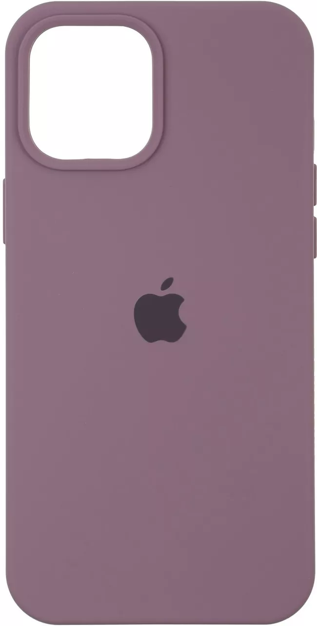 Чехол Silicone Case Full для Apple iPhone 12 Pro Max Grape - фото 1
