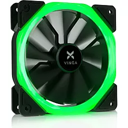 Система охолодження Vinga LED fan-01 Green