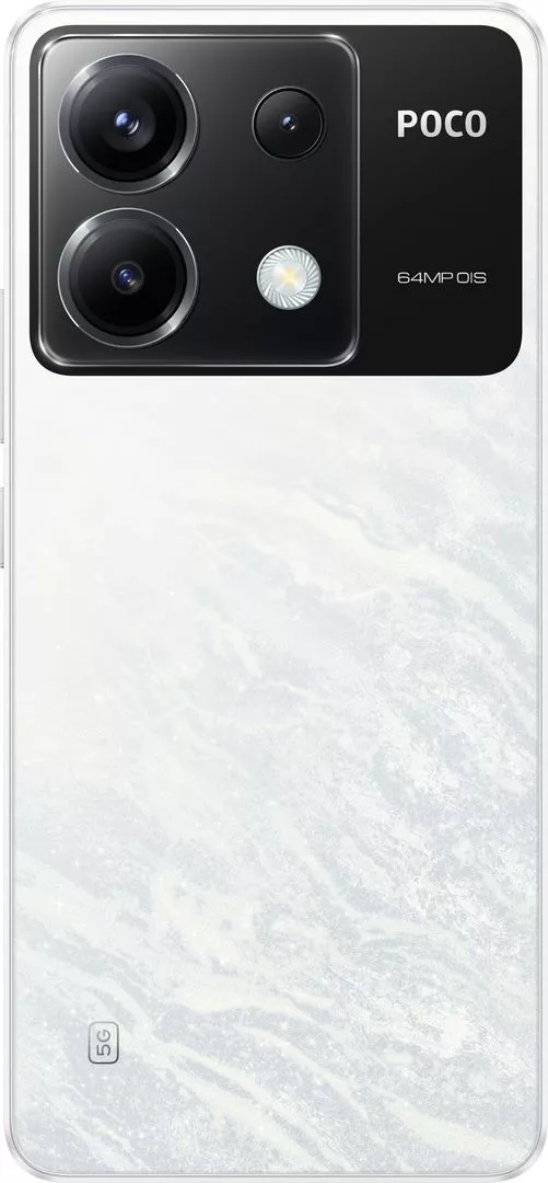 Смартфон Poco X6 5G 12/256GB White - фото 5