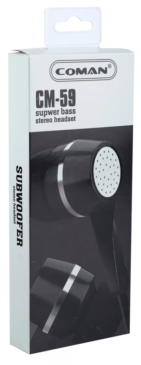 Навушники Coman CM-59 Black - фото 2