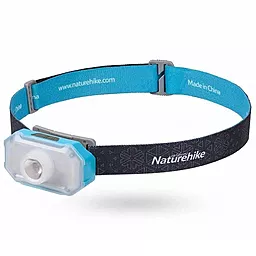 Налобный фонарик Naturehike NH18T005-F (аккумуляторный) Черно-голубой - фото Налобный фонарик Naturehike NH18T005-F (аккумуляторный) Черно-голубой