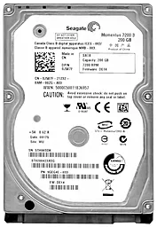 Жорсткий диск для ноутбука Seagate Momentus 7200.3 200 GB 2.5 (ST9200423ASG)