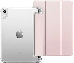 Чехол-книжка TPU Edge BeCover с креплением Apple Pencil для Apple iPad 10.9" 2022/2024, iPad 2025 11" Pink (708486) - фото Чехол-книжка TPU Edge BeCover с креплением Apple Pencil для Apple iPad 10.9" 2022/2024, iPad 2025 11" Pink (708486)