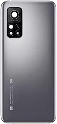 Задняя крышка корпуса Xiaomi Mi 10T / Mi 10T Pro / Redmi K30S со стеклом камеры 108 MP Original Lunar Silver - фото Задняя крышка корпуса Xiaomi Mi 10T / Mi 10T Pro / Redmi K30S со стеклом камеры 108 MP Original Lunar Silver