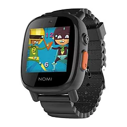 Смарт-часы Nomi Kids Heroes W2 Black - фото Смарт-часы Nomi Kids Heroes W2 Black