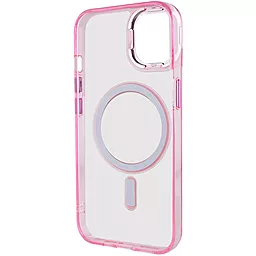 Чехол Epik Iris with MagSafe для Apple iPhone 14 Pink - миниатюра 4 Чехол Epik Iris with MagSafe для Apple iPhone 14 Pink - миниатюра 4