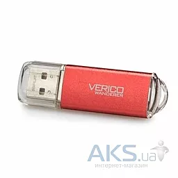 Флешка Verico USB 4Gb Wanderer (VP08-04GRV1E) Red - фото Флешка Verico USB 4Gb Wanderer (VP08-04GRV1E) Red