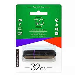 Флешка T&G 32GB Classic Series 012 (TG012-32GBBK) Black - мініатюра 2