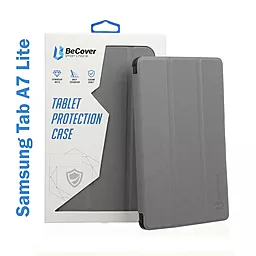 Чехол для планшета BeCover Flexible TPU Mate для Samsung Galaxy Tab A7 Lite SM-T220, SM-T225 Grey (706477) - фото Чехол для планшета BeCover Flexible TPU Mate для Samsung Galaxy Tab A7 Lite SM-T220, SM-T225 Grey (706477)