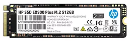 Накопичувач SSD HP M.2 2280 512GB EX900 Plus (35M33AA#ABB)