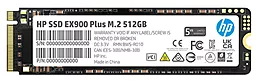 SSD Накопитель HP M.2 2280 512GB EX900 Plus (35M33AA#ABB) - фото SSD Накопитель HP M.2 2280 512GB EX900 Plus (35M33AA#ABB)