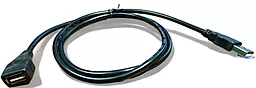 Кабель (шлейф) XoKo USB 2.0 AM/AF чёрный (PC-100) - фото Кабель (шлейф) XoKo USB 2.0 AM/AF чёрный (PC-100)