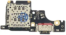 Нижняя плата Xiaomi Redmi Note 14 5G с разъемом зарядки, Sim-карты и микрофоном - фото Нижняя плата Xiaomi Redmi Note 14 5G с разъемом зарядки, Sim-карты и микрофоном