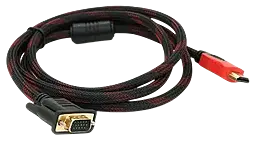 Видеокабель HDMI - VGA 1080p 60hz 1.5m black (YT-HDMI(M)-VGA (M)-1.5) EasyLife - фото Видеокабель HDMI - VGA 1080p 60hz 1.5m black (YT-HDMI(M)-VGA (M)-1.5) EasyLife