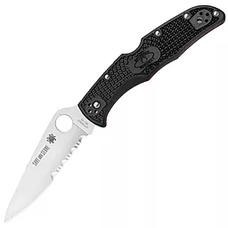 Нож Spyderco Endura 4 Thin Red Line (C10FPSBKRD) - фото Нож Spyderco Endura 4 Thin Red Line (C10FPSBKRD)