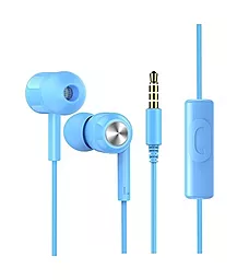 Наушники Joyroom JR-E102S Blue - фото Наушники Joyroom JR-E102S Blue