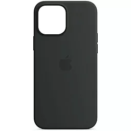 Чехол Silicone Case Full with MagSafe and SplashScreen для Apple iPhone 14 Plus Midnight - фото Чехол Silicone Case Full with MagSafe and SplashScreen для Apple iPhone 14 Plus Midnight