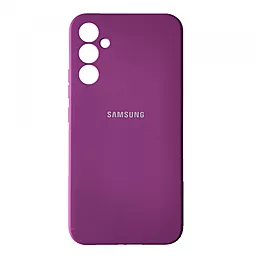 Чехол 1TOUCH Silicone Case Full Camera для Samsung A24 Grape