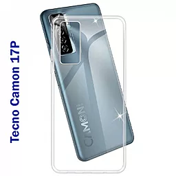 Чохол BeCover для Tecno Camon 17P Transparancy  (706947)
