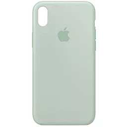 Чехол Silicone Case Full для Apple iPhone XS Max Beryl
