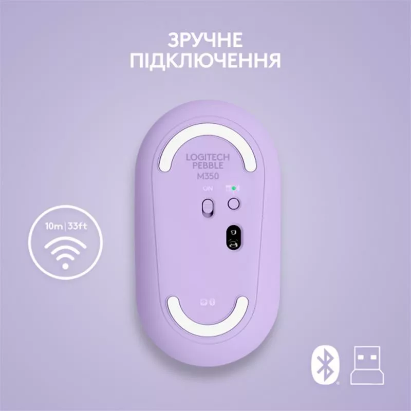 Компьютерная мышка Logitech Pebble M350 (910-006752) - фото 6