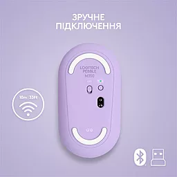Компьютерная мышка Logitech Pebble M350 (910-006752) - миниатюра 6 Компьютерная мышка Logitech Pebble M350 (910-006752) - миниатюра 6