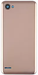 Задняя крышка корпуса LG Q6 M700A / M700N со стеклом камеры Terra Gold - фото Задняя крышка корпуса LG Q6 M700A / M700N со стеклом камеры Terra Gold