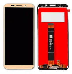 Дисплей Huawei Y5 Lite 2018 (DRA-LX5) с тачскрином, оригинал, Gold - фото Дисплей Huawei Y5 Lite 2018 (DRA-LX5) с тачскрином, оригинал, Gold