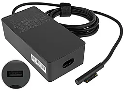 Блок питания для ноутбука Microsoft 15V, 6.3A, 102W, 6pin, (Surface Pro 5, Pro 6, Pro 4, Pro3, Book) - фото Блок питания для ноутбука Microsoft 15V, 6.3A, 102W, 6pin, (Surface Pro 5, Pro 6, Pro 4, Pro3, Book)