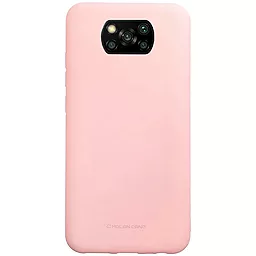 Чехол Molan Cano Smooth Xiaomi Poco X3 NFC Pink