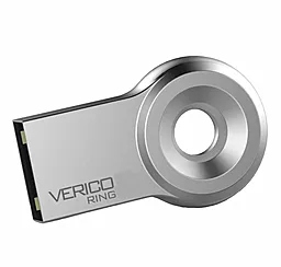 Флешка Verico USB 2.0 64Gb Ring (1UDOV-RHSR63-NN) Silver - фото Флешка Verico USB 2.0 64Gb Ring (1UDOV-RHSR63-NN) Silver