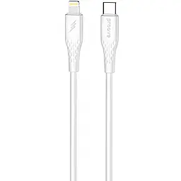 Кабель Proove GridLine USB Type-C - Lightning 27w 3a 1м PD cable White (CCGL27002102) - фото Кабель Proove GridLine USB Type-C - Lightning 27w 3a 1м PD cable White (CCGL27002102)