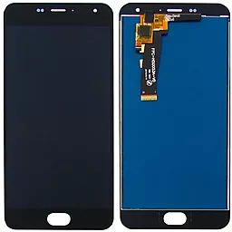 Дисплей Meizu M2, M2 mini (M578, микросхема 6x6 мм) с тачскрином, Black - фото Дисплей Meizu M2, M2 mini (M578, микросхема 6x6 мм) с тачскрином, Black