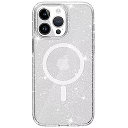 Чохол Epik Galaxy Sparkle MagFit для Apple iPhone 13 Pro Max Clear+Glitter - мініатюра 2