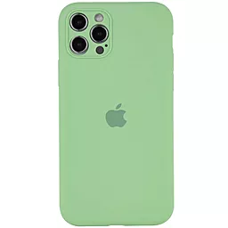 Чехол Silicone Case Full Camera for Apple IPhone 14 Pro Max Mint