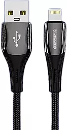 Кабель USB Jellico B18 12W 3.1A Lightning Cable Black