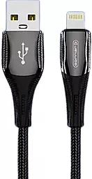 Кабель Jellico B18 USB-A - Lightning 12w 3.1a 1м cable Black - фото Кабель Jellico B18 USB-A - Lightning 12w 3.1a 1м cable Black